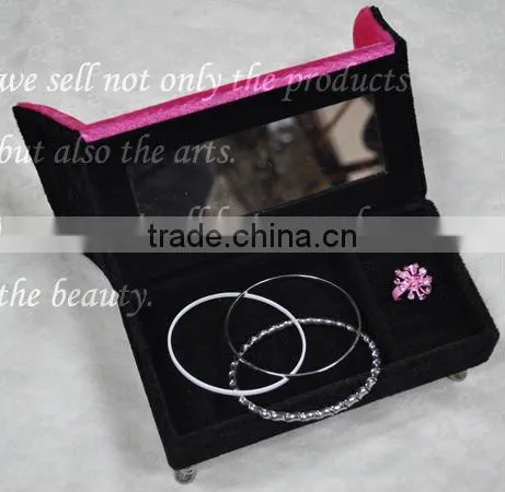 high backrest sofa jewelry in box ring box earring box sf-135 with mirror