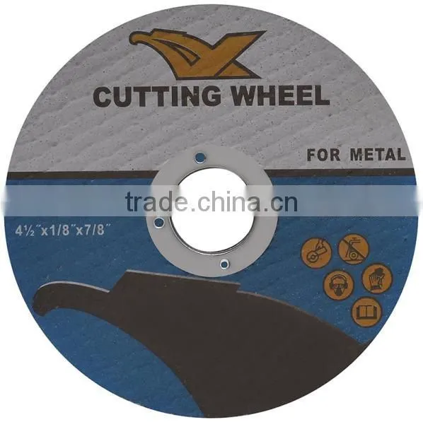 115*3*22.2mm High Quality General Abrasive Cutting Disc for metal
