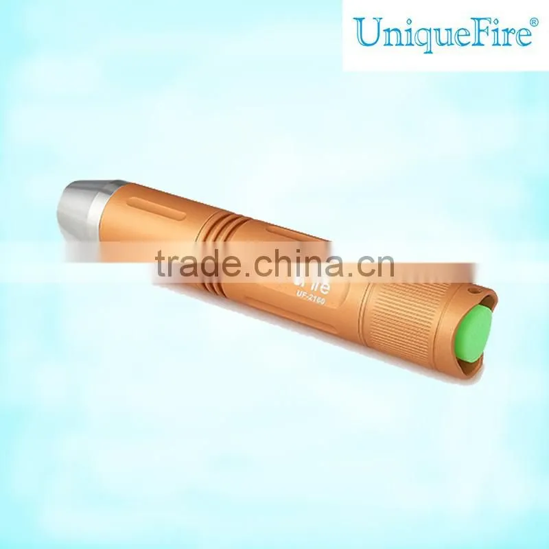 UniqueFire small torch rechargeable mini led jade special flashlight