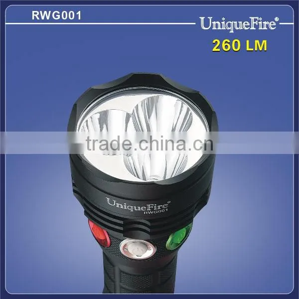 UniqueFire UF-RGW-001 aluminum car charge led usb torch light