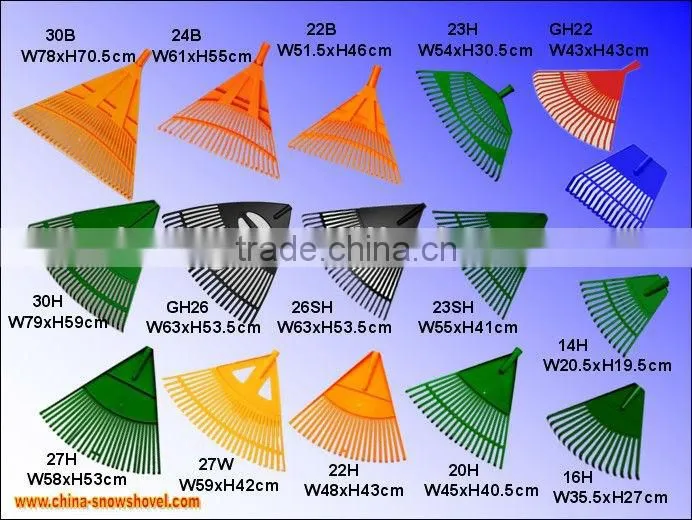 20 tooth plastic grass rake 20H Exports of Germany France the United States Russia's