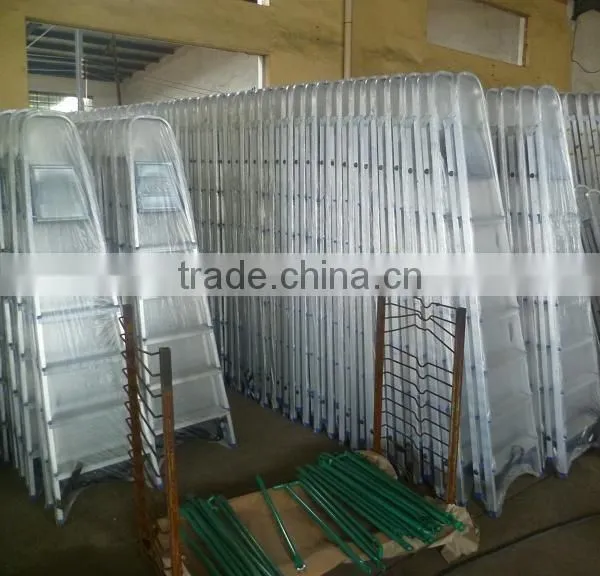 Aluminium straight folding ladder