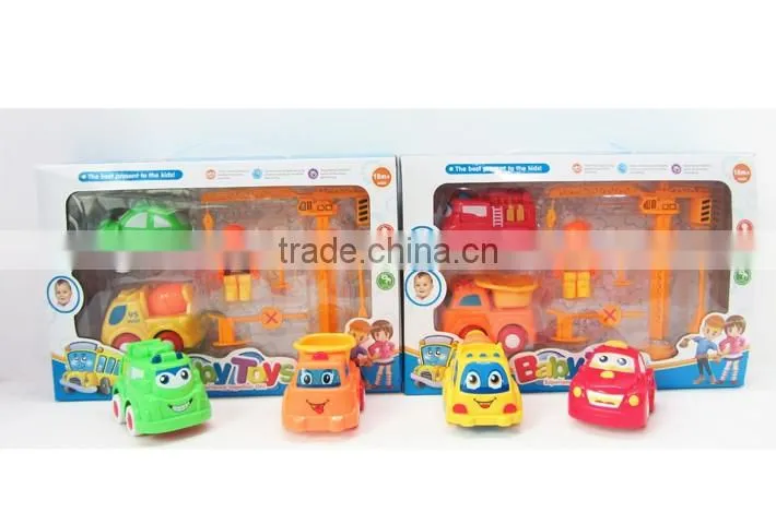 EN71 colorful and various diy assembly car toys