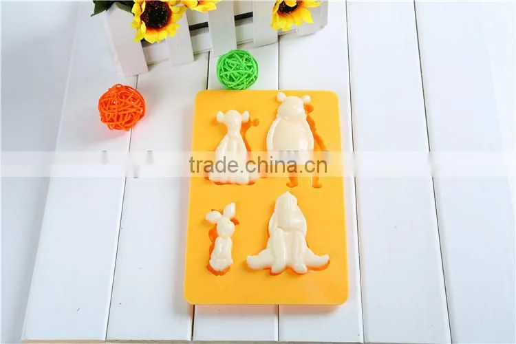Silicone animal cake molds,silicone moule cake,biscuit cookies tools