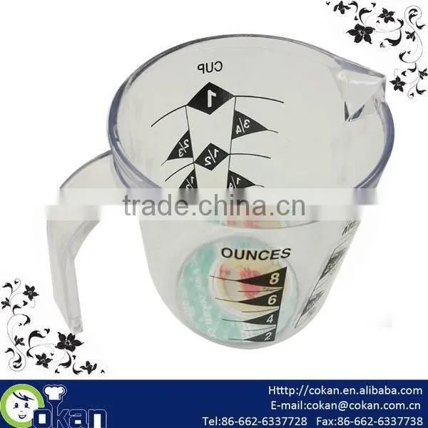 500ml PS Plastic Measuring Cup CK-2019-02