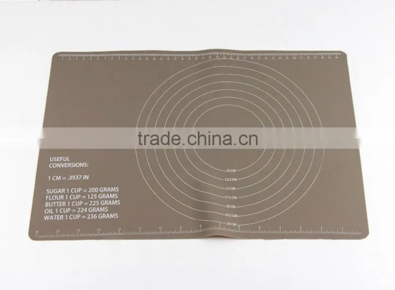 16098 Chef Special,Non Stick,Non Slip Extra Large Silicone Baking Mat for Pastry Rolling with Measurements(40x60cm)