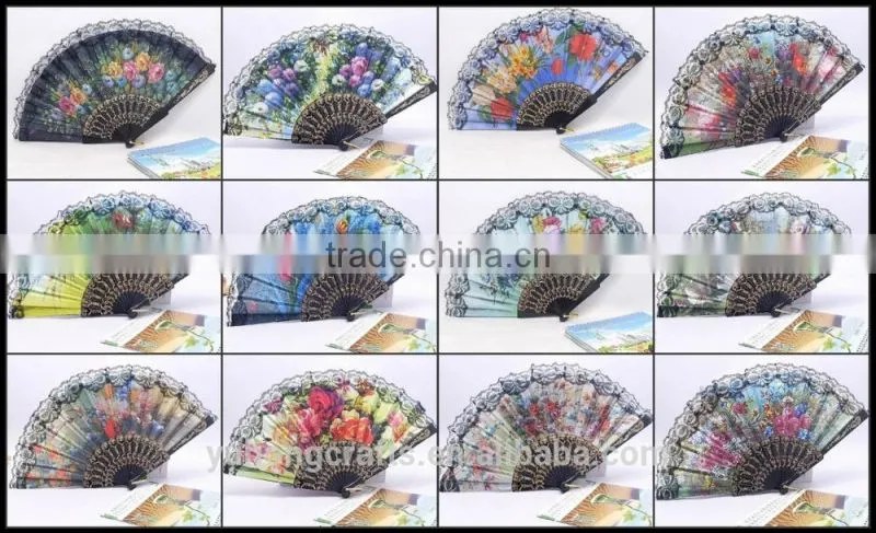 Hot selling plastic gift fans