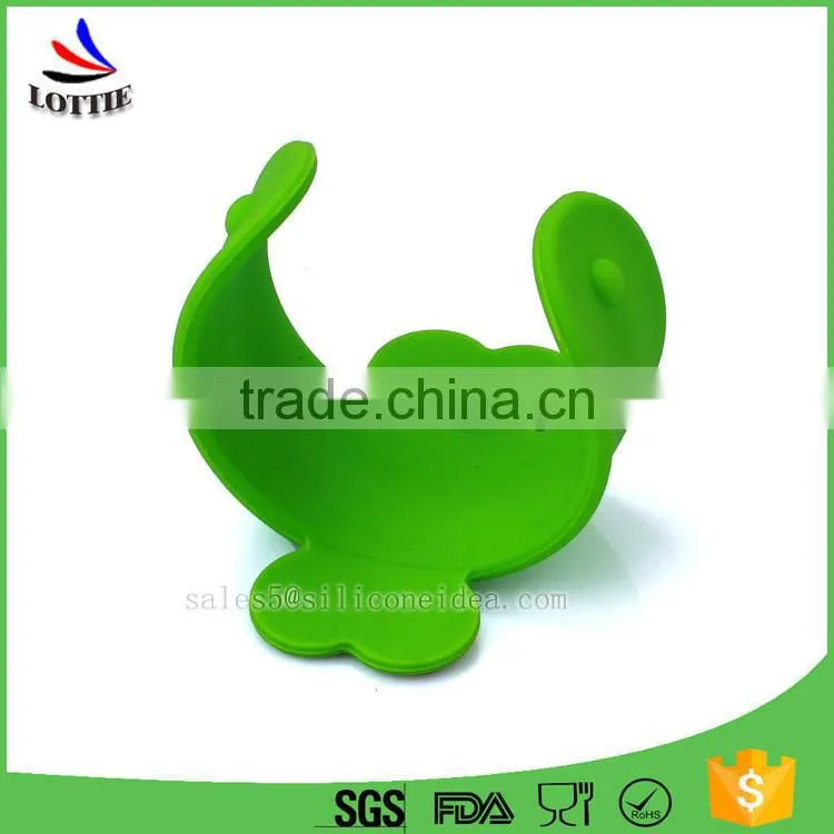 Low price Custom Logo silicone mobile phone holder fashion silicone holder for phone