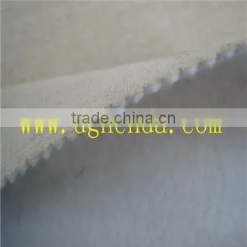 cotton canvas fabric laminate PET needle punch non woven fabric for shoes