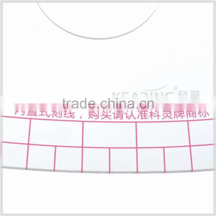 Plastic non toxic sandwich printing ruler #6460 in Kearing Brand