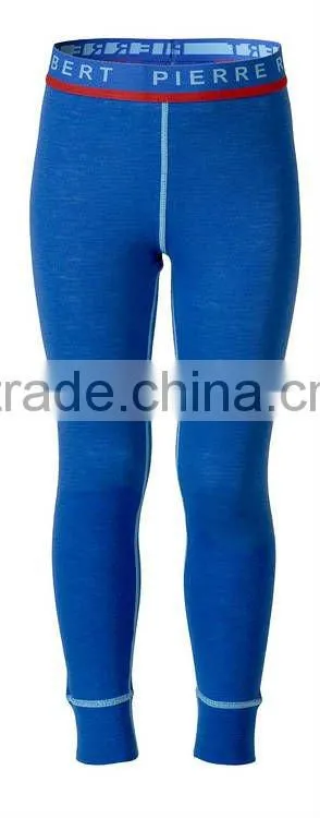 100%merino Kids Thermal underwear bottom long johns