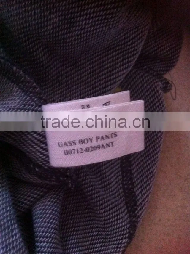 High quality garments kids long pants stock lots