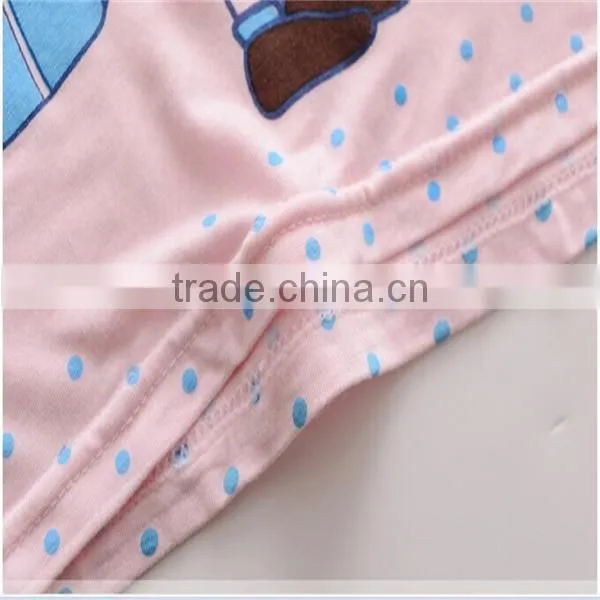 Hot sale Summer girl 's cotton dress sleeping wear clothing