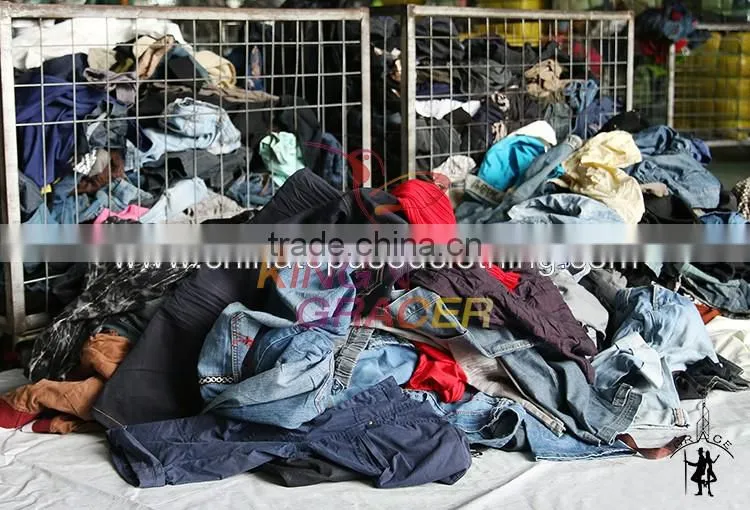 From china Second Hand Ladies 3/4 Pants Used Clothing Malaysia/New York style