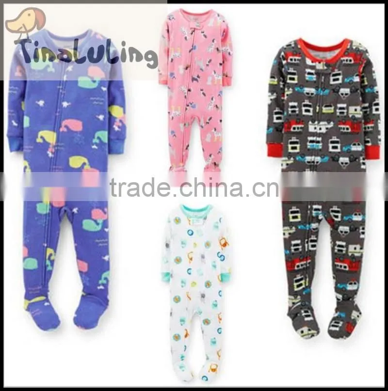TinaLuLing Brand New Boys Funny Animal One piece Jumpsuits pajamas