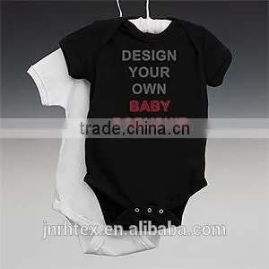 Organic cotton baby clothing printed,custom your own newborn baby clothing wholesale china