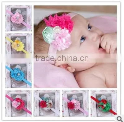 Low price wholesale Gorgeous hair accessories online boutigue girls headbands floral headbands wedding headbands