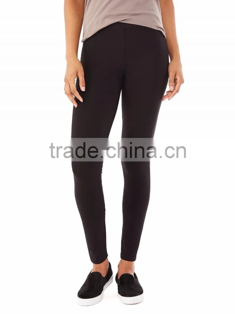 Solid black color custom yoga pants wholesale tight yoga pants