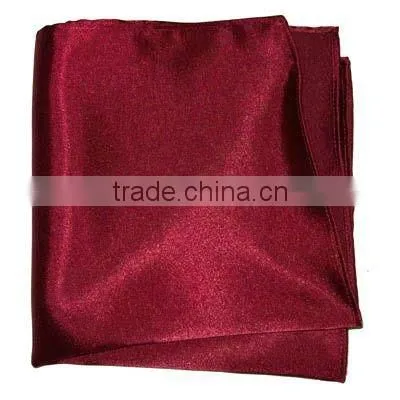 machine rolled solid pocket squares