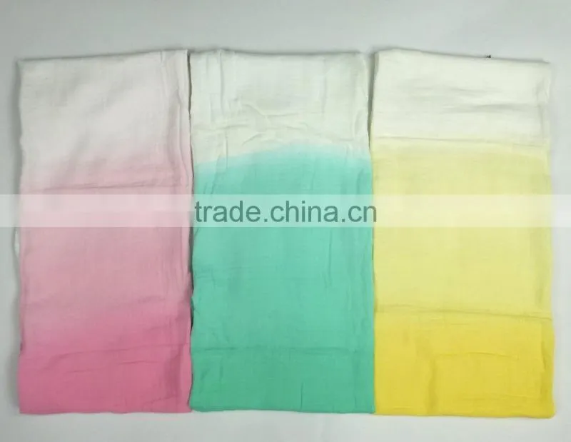 HOT! intermediate color Baby Muslin Wrap Swaddle Blanket 100% Organic Cotton Super Soft