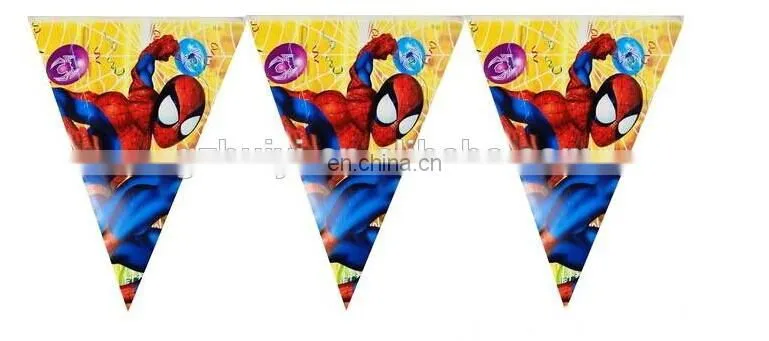 decoration party flags on string