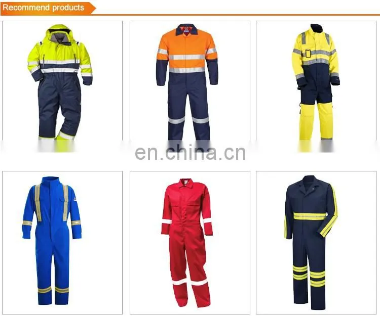 Manufacturer direct Two Pieces uniforms construction workwear with reflective tapes