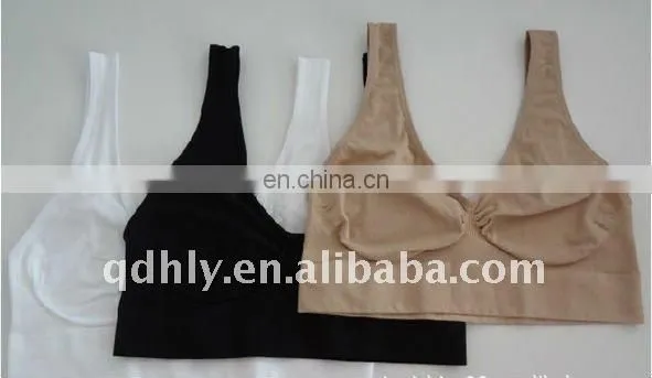 Hot selling girl seamless AHH bra sexy sports bra