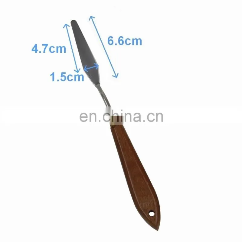 Brown Wooden Handle Palette Knife