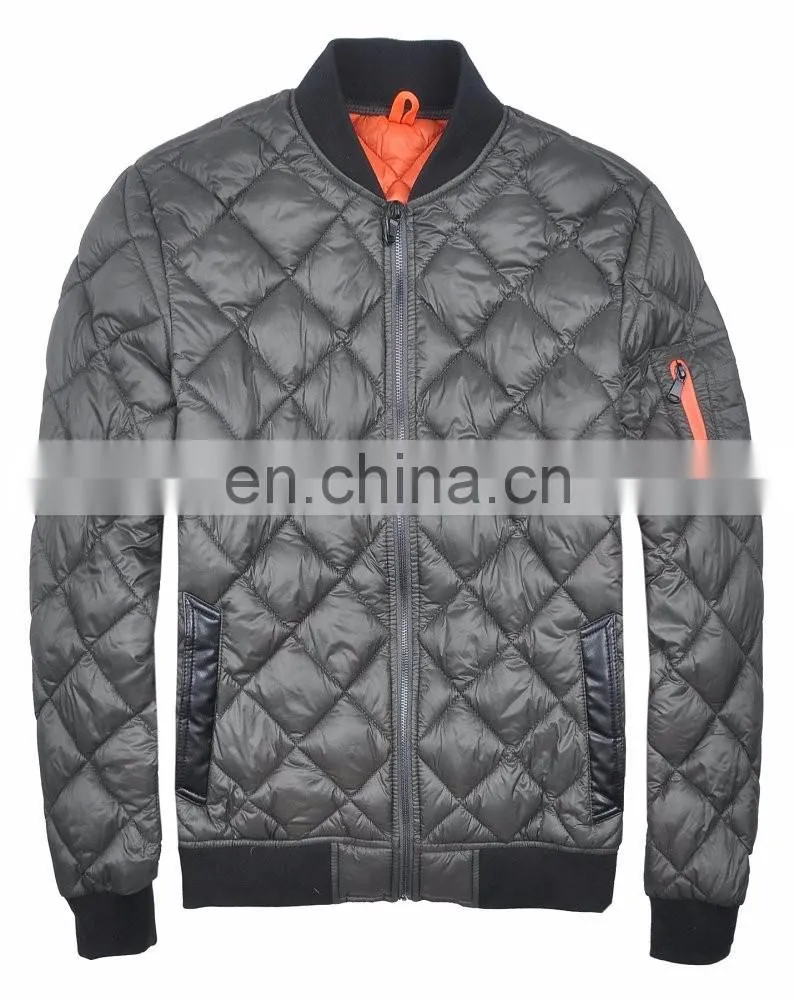 2017 New Style Handsome Quilted Clothing Men Manufacturer