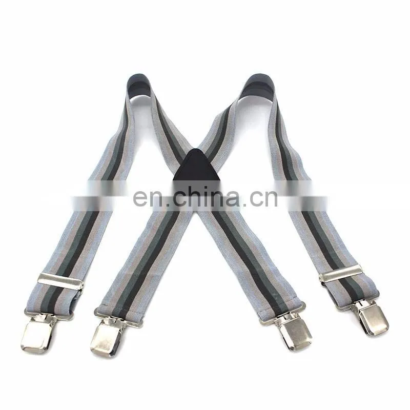 2017 Fashion printed suspenders 5 cm work suspenders