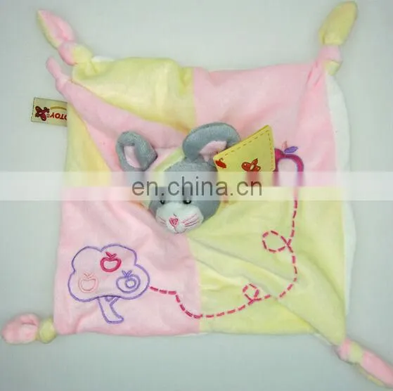 customzie colourful cute baby plush animal toys