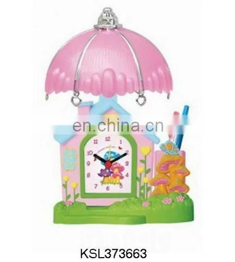 promotion gift desk lamp clock,crafts table clock