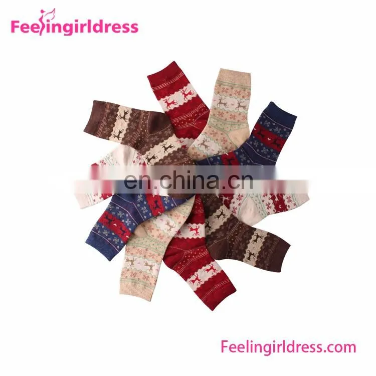 Thickening Elasticated Christmas Tress China Sock Wholesale
