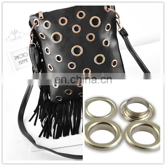 Design gold brass material metal studs for clothing