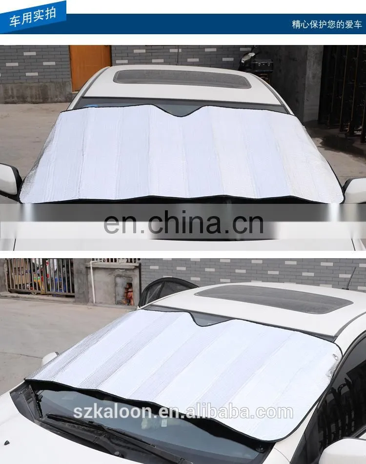 foldable foam car curtain for front window