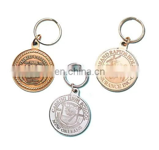Classic commemorative medals key chain