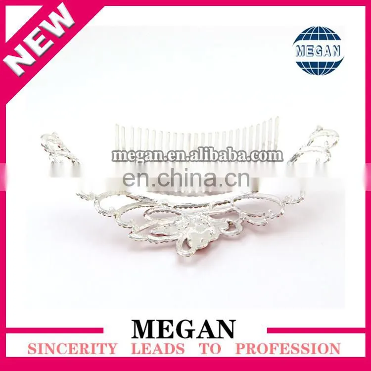 Popular girl Jewelry Headdress rhinestone tiaras Crown Hair comb