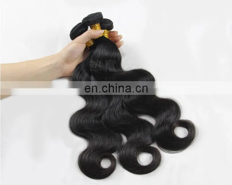 Qingdao Hothair provide china alibaba hot selling filipino virgin body wave human hair extenaion