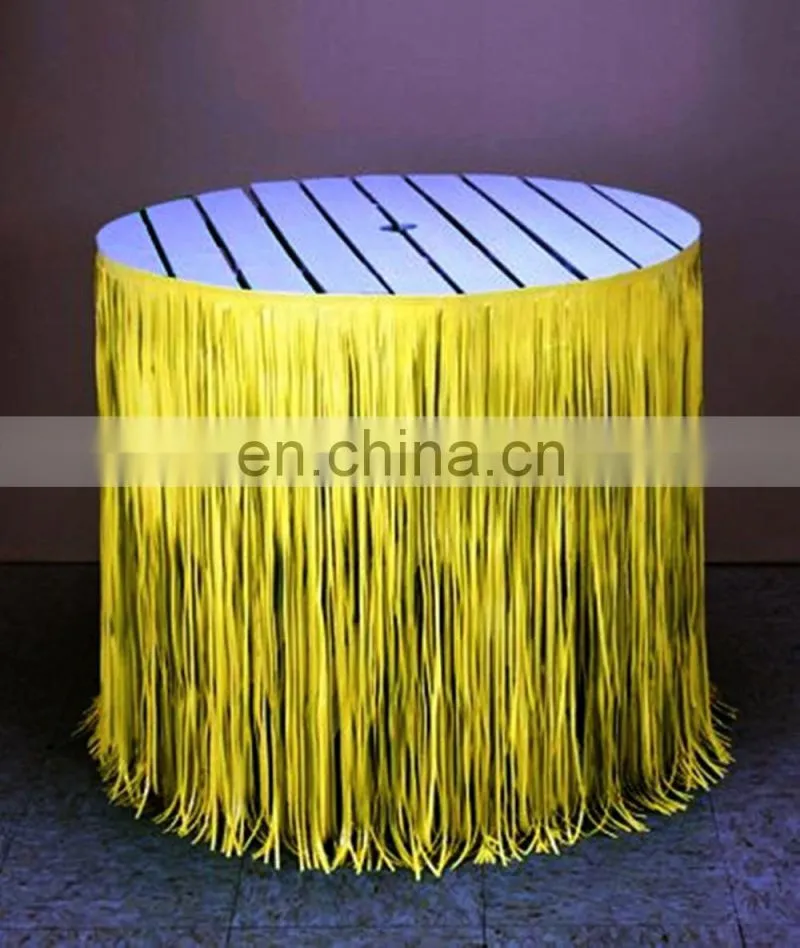 Metallic Shimmer Party, Float Decorations Table Skirt, Fringe, Curtains