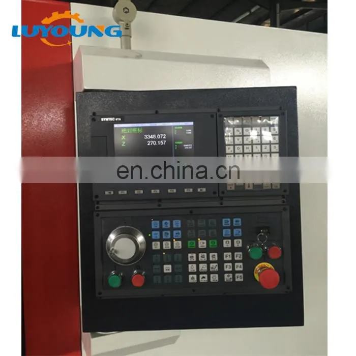 ck680 high quality 2 axis metal cnc vertical turning lathe machine