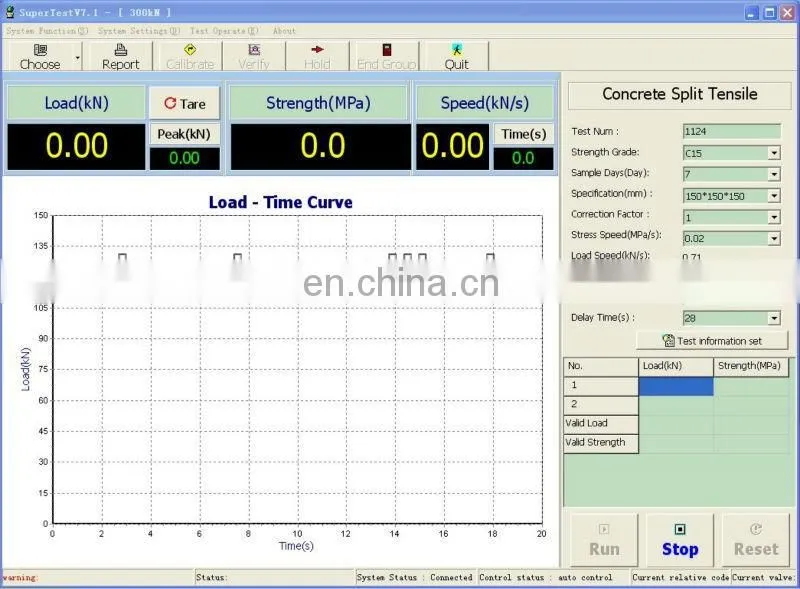 200Ton Computerized Concrete Cube Compression Test Machine/2000kN Hydraulic Compressive Test Equipment