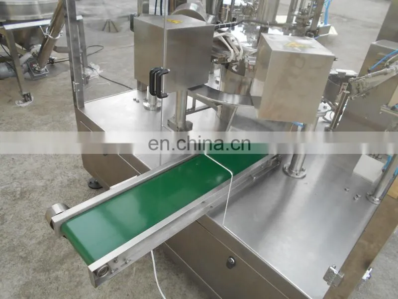 Fully and high speed automatic milk/coffee powder pouch filling and packing machine