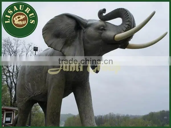 JLSA-J-0098 Animal statues life size resin indoor playground equipment