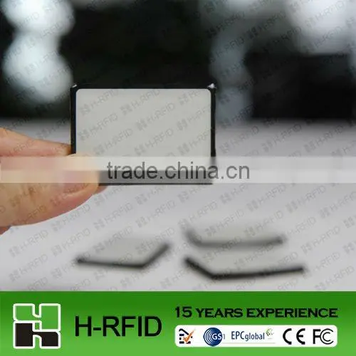 Factory supply high quality thin anti-metal rfid tag with 3M glue with Silk-screen printing/ Laser