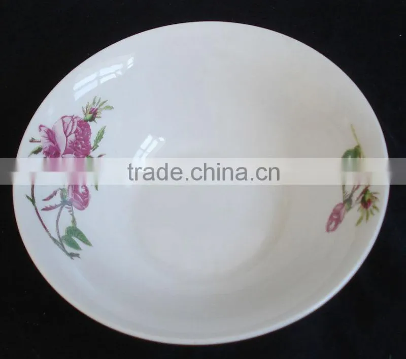 OEM ceramic fruit bowls, cheap flower bowl, porcelain korean ceramic dishes bowl