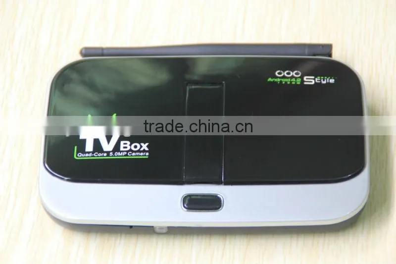 New arrival! A31 Quad Core tv box with Camera Android4.2 tv box CS918S