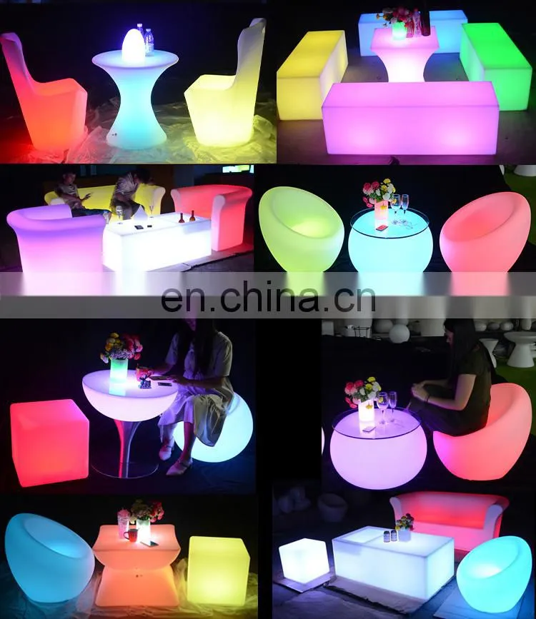 color changing led straight bar design led mobile bar portable cocktail waterproof led bar counter