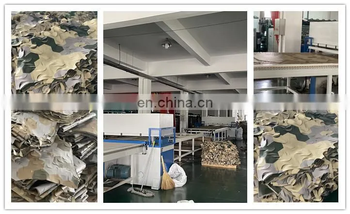 Automatic Die Cutting Press Machine for Camouflage Cloth