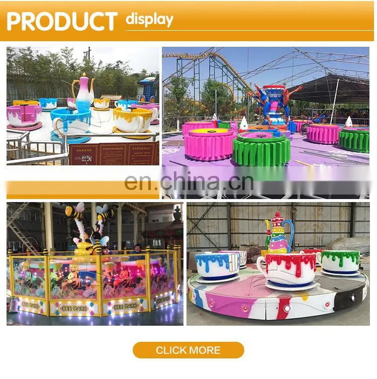 Amusement park cheap coffee cup ride family tea rides funny and cheap cup rides on Sale
