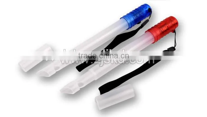 Popolar led glow stick/whistle light/glow light stick